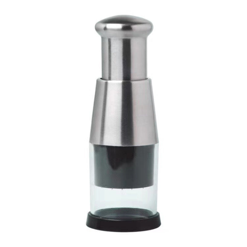 Hachoir manuel multifonction – Ail, oignons, herbes, noix en 5 secondes